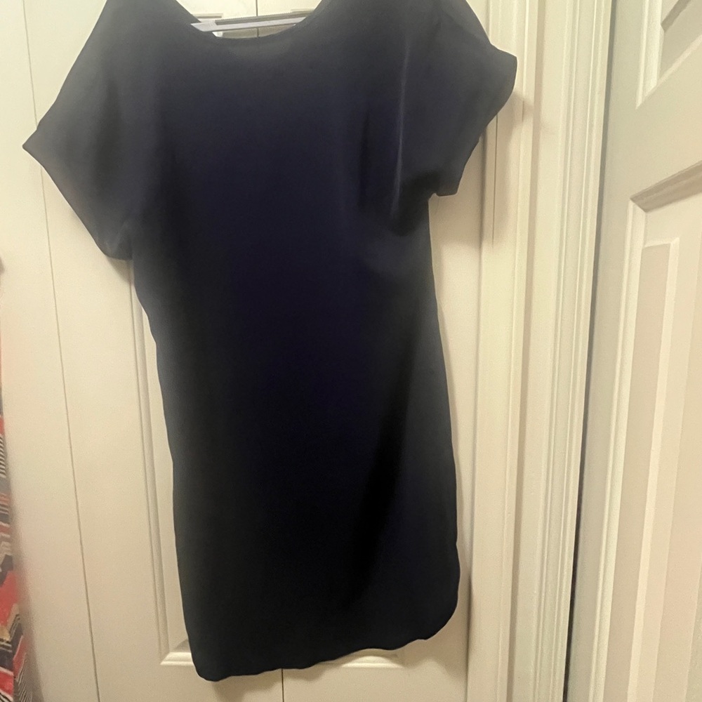 Amazon Essentials Black Sheath Dress Short Sleeve Crew Neck